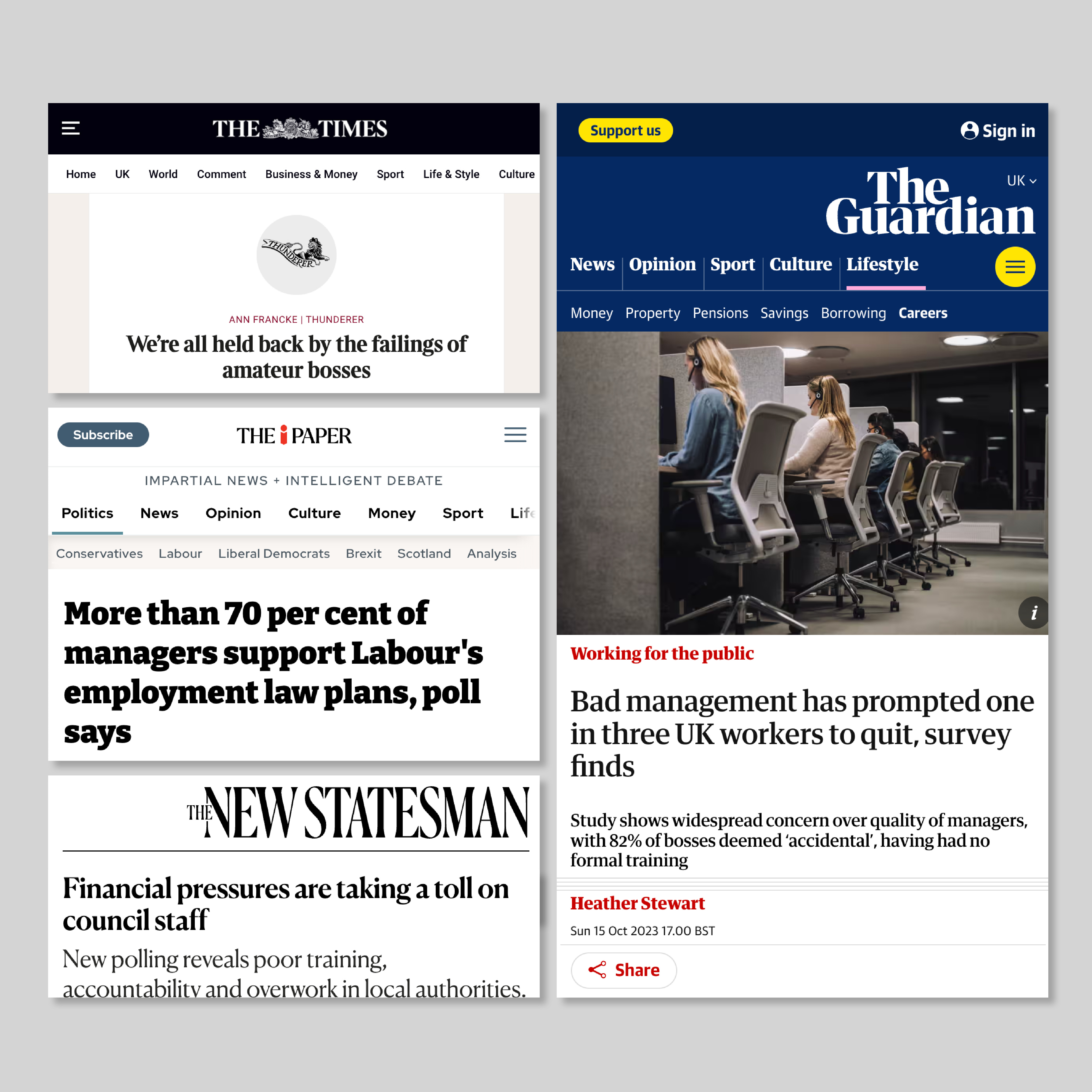 Positioning a leading organisation as credible, visible, and trustworthy