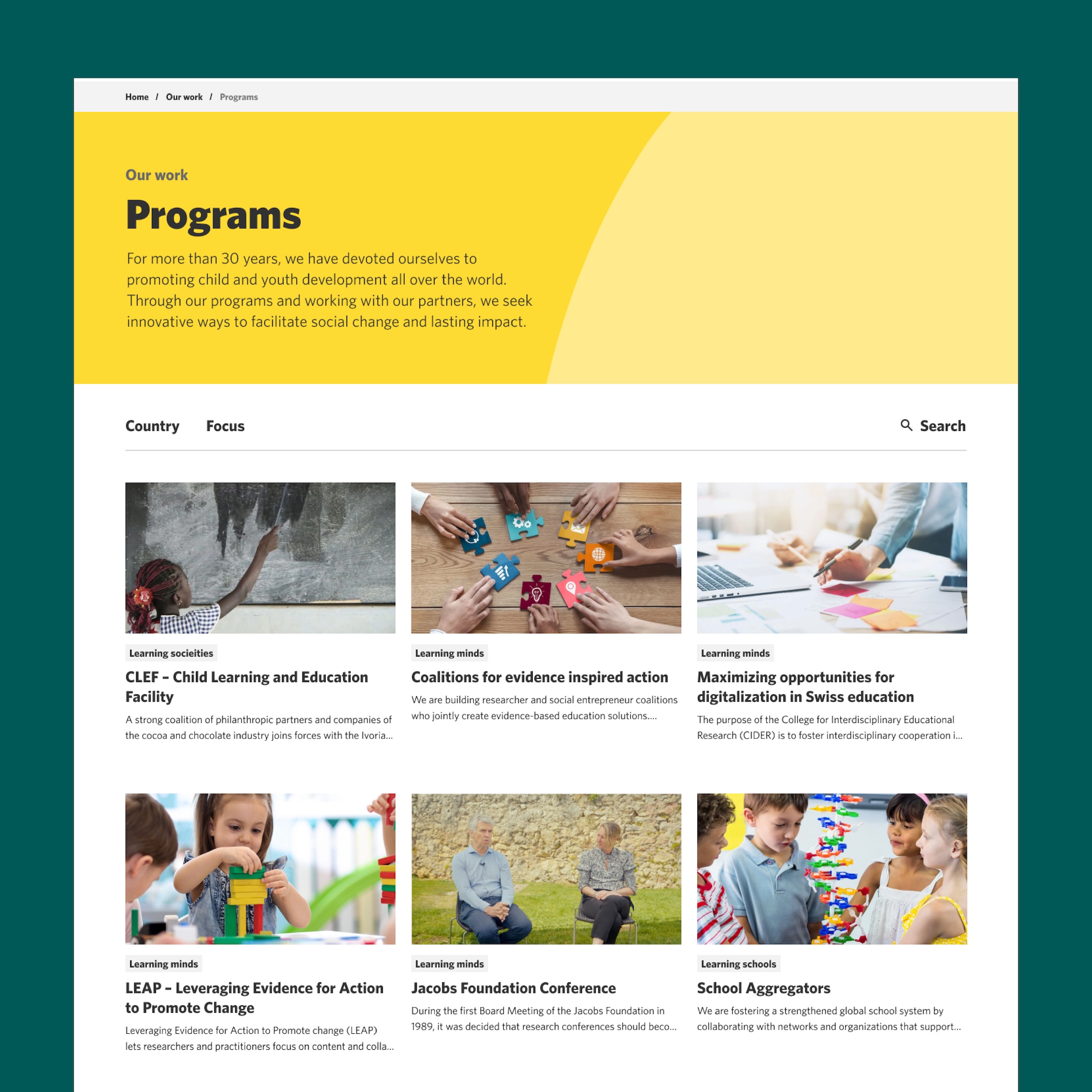 Ensuring evidence is at the heart of education policy-making