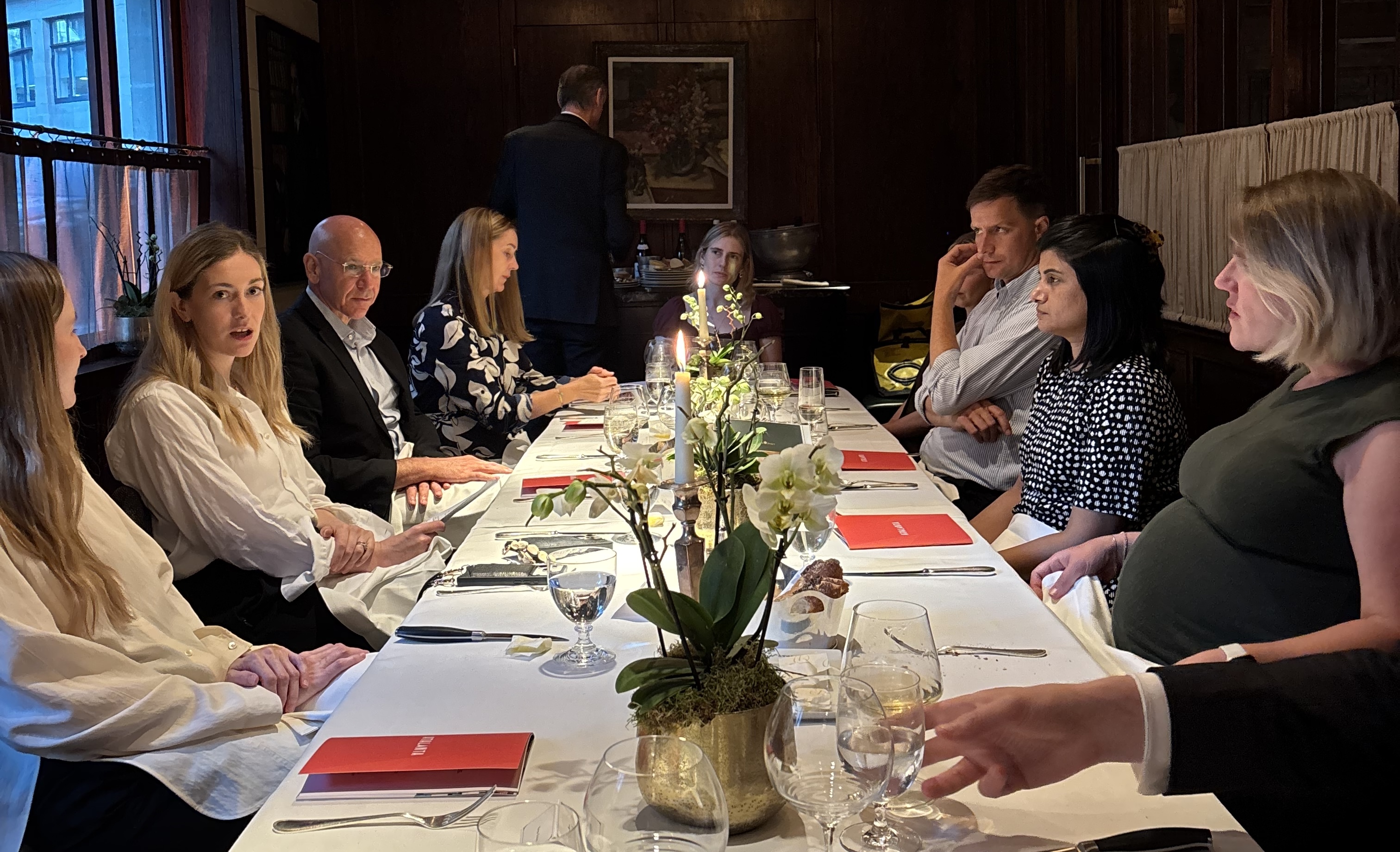 Atalanta hosts media dinner with the Financial Times’ Lucy Fisher