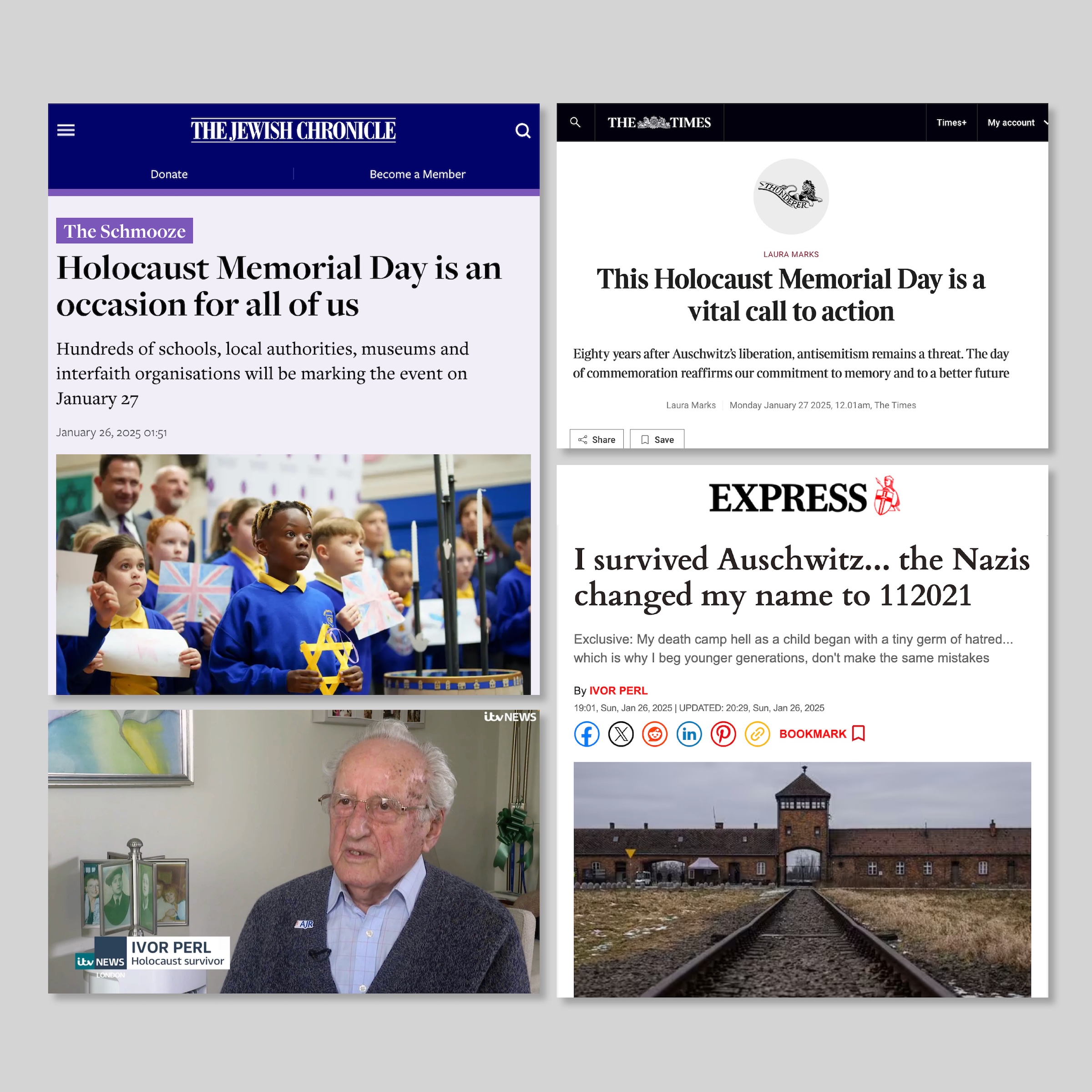 Helping survivors of the Holocaust and recent genocides tell their stories